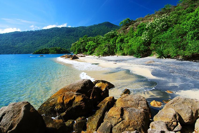 Pousada Dos Meros Vila do Abraao Luaran gambar